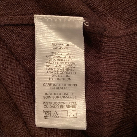 Michael Kors Brown Woman’s Turtleneck Sweater - Picture 4 of 4